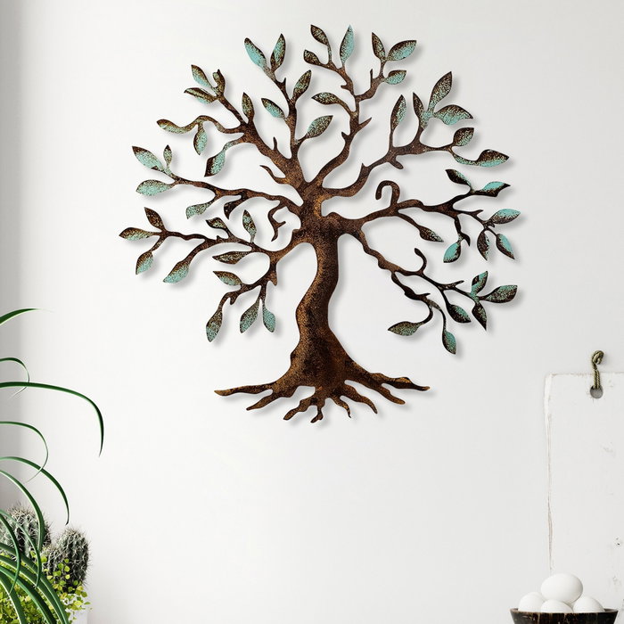 Wallity Tree - 1 Escultura de pared de metal Multicolor Wallity Tree - 1 Escultura de pared de metal Multicolor